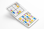 Sudoku Kids game. Children puzzle, an Education Illustration by jelisua88 (Thumbnail 2 of 2)