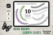 Procreate Endless Leaves  brushes, a Brush Add-On by Artbykimmyw (Thumbnail 1 of 4)