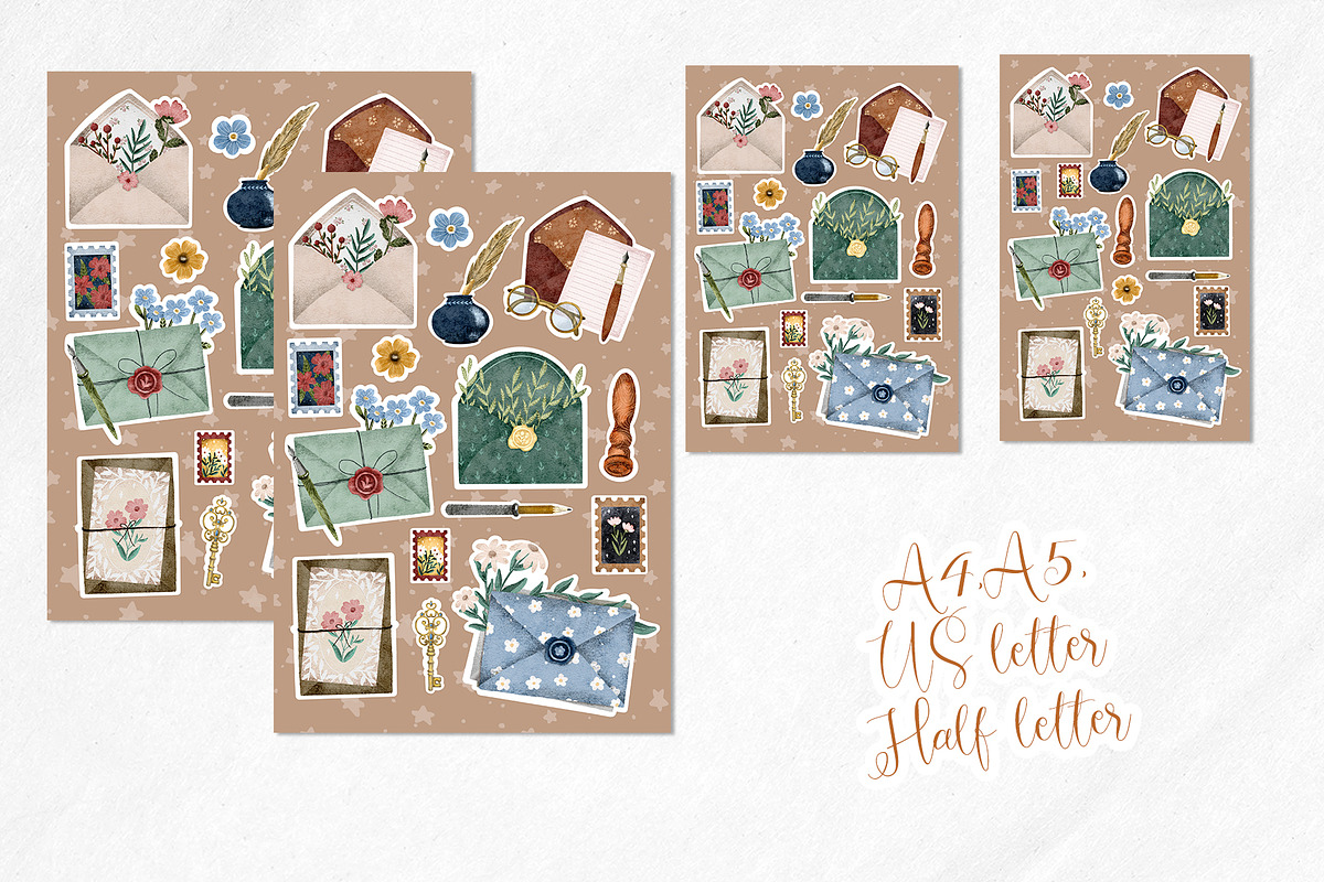 Write more love letters illustration, an Object Illustration by Yelloo Fish (Photo 13 of 15)