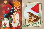 Heirloom: Christmas Collage Pack, an Object Graphic by Anastasiia VNSK (Thumbnail 5 of 14)