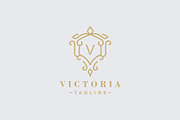 Elegant Crest Monogram, a Branding & Logo Template by Logosava (Thumbnail 1 of 2)