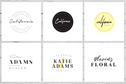 Minimal Premade Logo Bundle V02, a Branding & Logo Template by XpertgraphicD (Thumbnail 7 of 12)