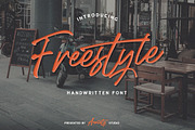Freestyle Handwritten Script, a Script Font by Anxiety Studio (Thumbnail 2 of 16)