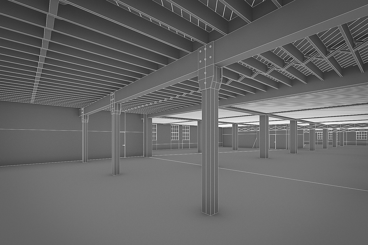 Art Deco Industrial Interior, an Architecture 3D Model by 3DNUTS (Photo 5 of 12)