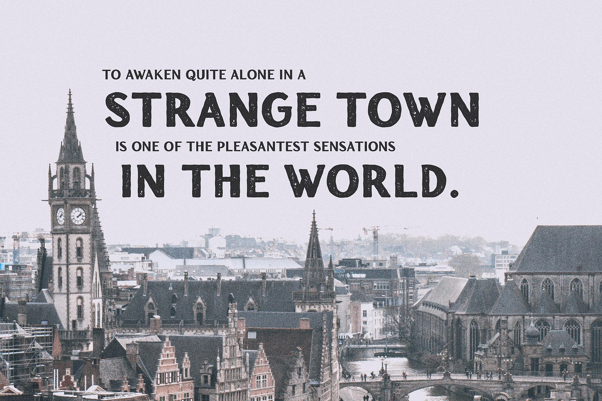 Aventia Sans - Modern & Distressed, a Sans Serif Font by Parker Creative (Photo 4 of 5)