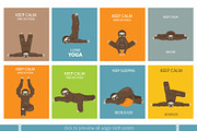 Yoga Sloth, an Animal Illustration by pet design shop (Thumbnail 3 of 8)