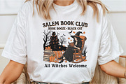 Halloween Fall Witch Salem Book Club, an Illustration by DreamCafeArt (Thumbnail 2 of 7)