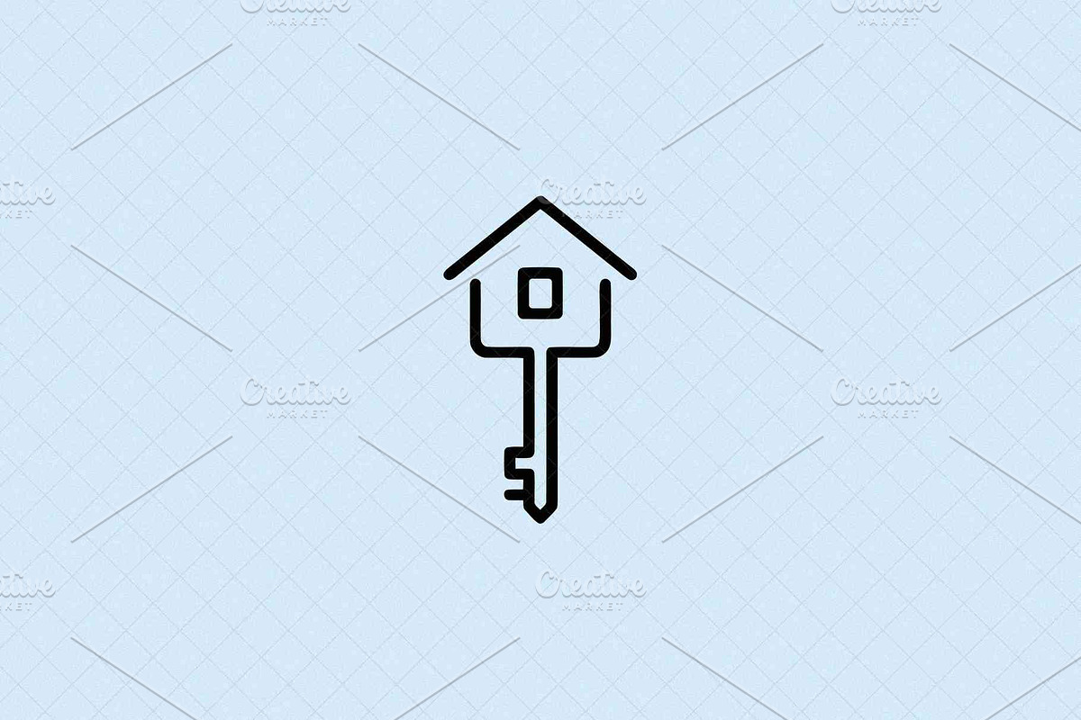 House Key Icon, an Object Illustration by Vectorium Studio (Photo 2 of 4)