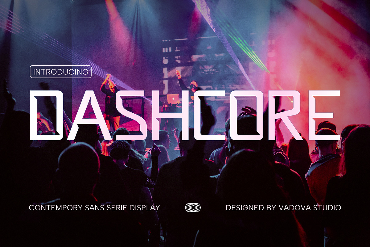 Dashcore Contemporary Sans Font, a Sans Serif Font by Vadovastd (Photo 1 of 7)