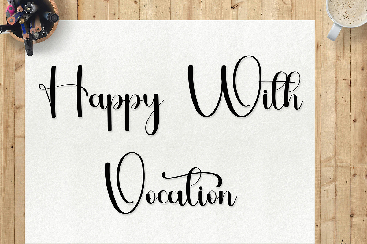 Antum, a Handwritten Font by FreshTypeINK (Photo 4 of 7)