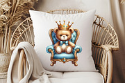 Teddy Bear Clipart, an Illustration by Pixels.Craft (Thumbnail 5 of 7)