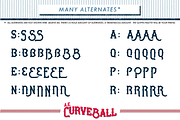 AE Curveball Vintage Typeface, a Font by Eargle Design, LLC (Thumbnail 4 of 8)