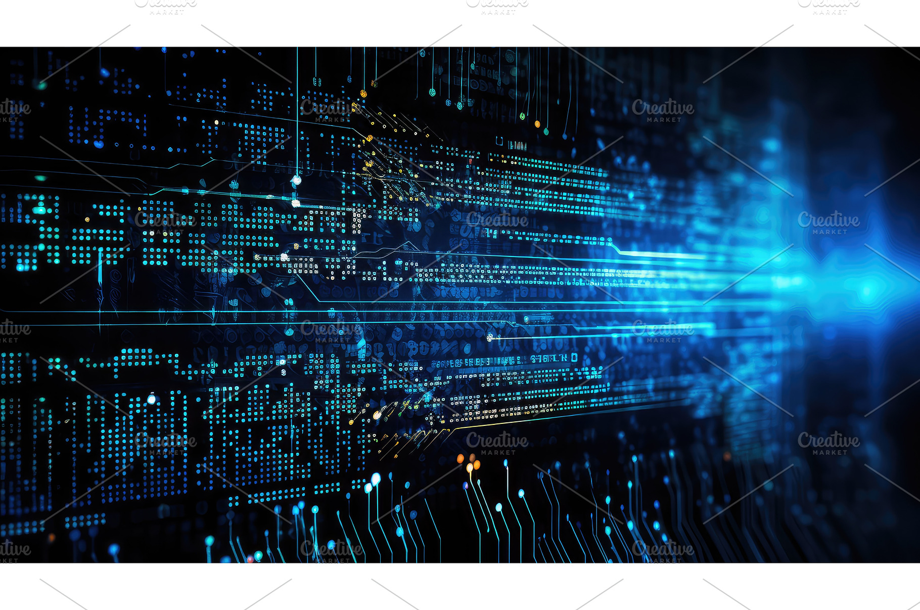 coding web technology background ai, a Technology Photo by pikepicture