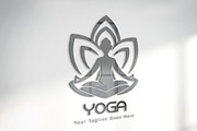 Professional Yoga Logo Design, a Branding & Logo Template by YUDesignStore (Thumbnail 2 of 8)