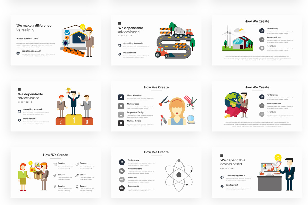 ThemeKit Bundle Keynote, a Presentation Template by One Percent Studio (Photo 16 of 29)