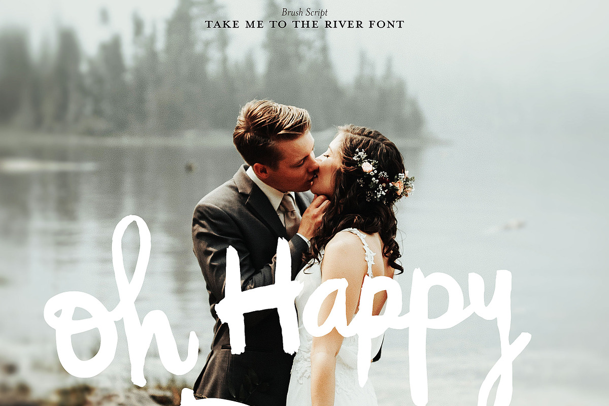 Script font Take me to the river, a Script Font by Itsmesimon (Photo 10 of 10)