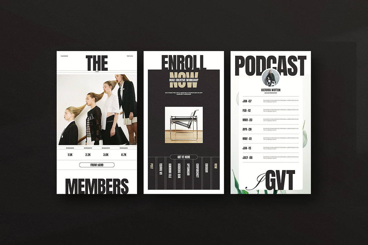 Social Media Kit Stories Template, a Social Media Template by ArtisanaAura (Photo 4 of 13)