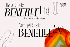 LE Buffec 18 Font Family