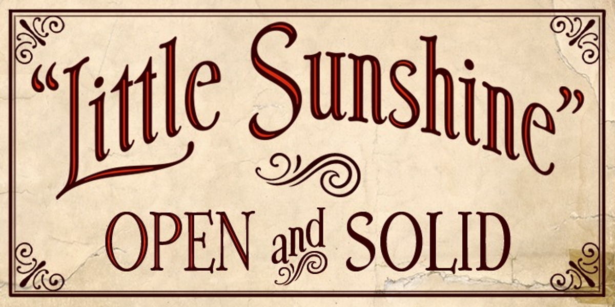 Little Sunshine, a Serif Font by Typadelic