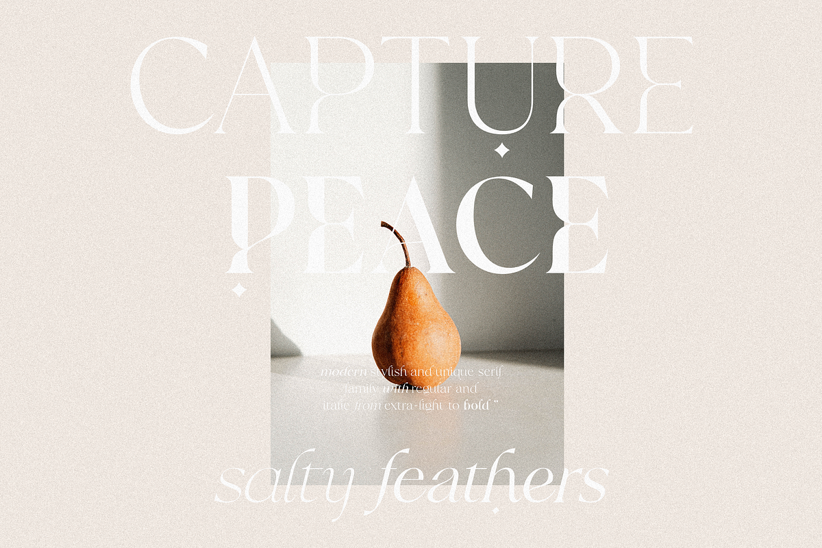 Frunchy Sage - Modern Serif Family, a Serif Font by Sans & Sons (Photo 11 of 11)