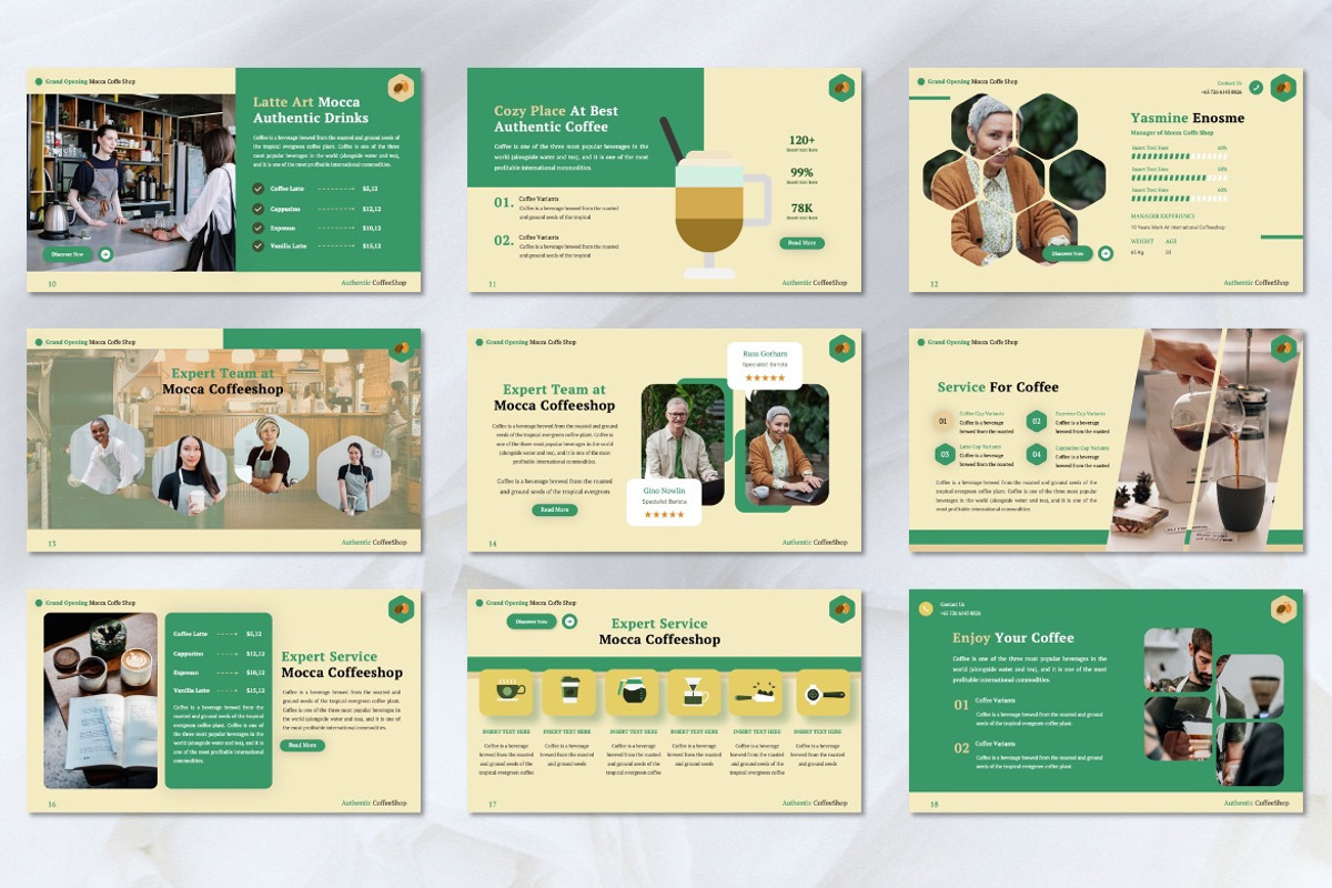 Mocca - Coffee Shop Keynote, a Presentation Template by Dhabee (Photo 8 of 8)