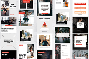 Fitness Instagram Post Template