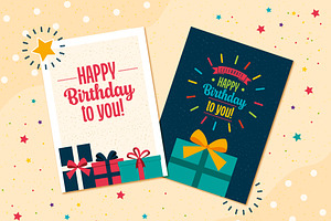 Happy Birthday Card Set, a Templates & Theme by studiogstock