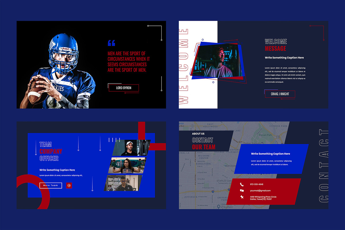 Multisport - Presentation Template, a Presentation Template by TMint ...