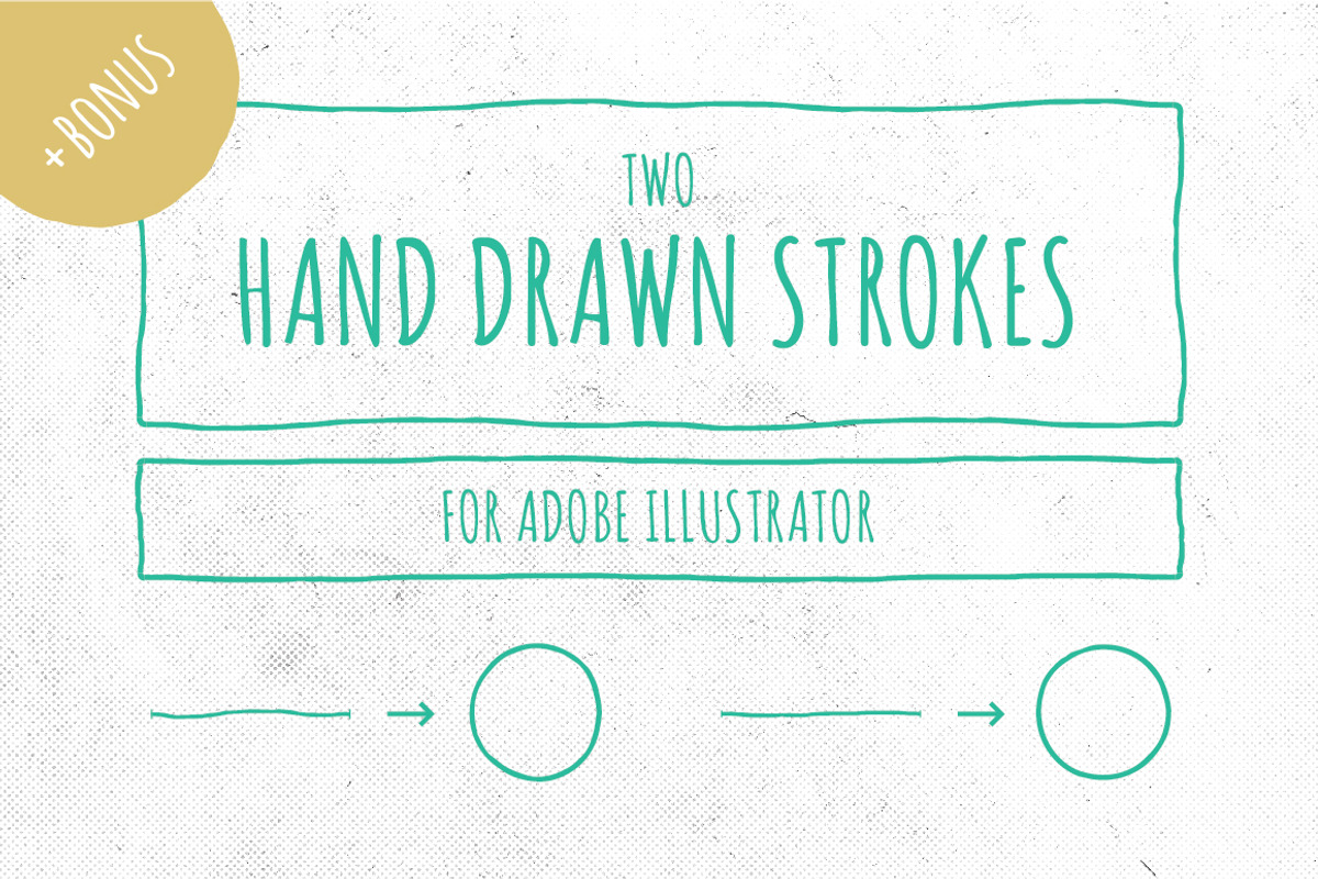 Hand drawn vector shapes preview 5