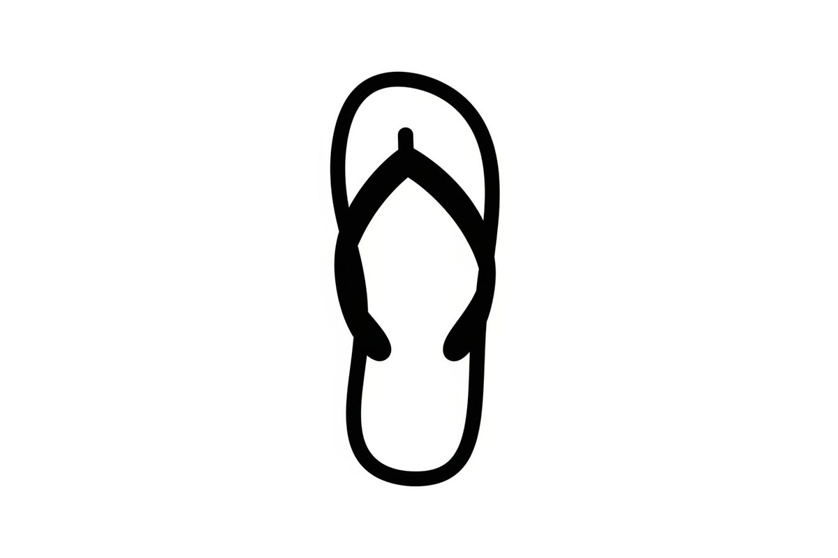 Beach Sandals Flip Flop Vector Bundl, an Illustration by jahid234 (Photo 44 of 49)