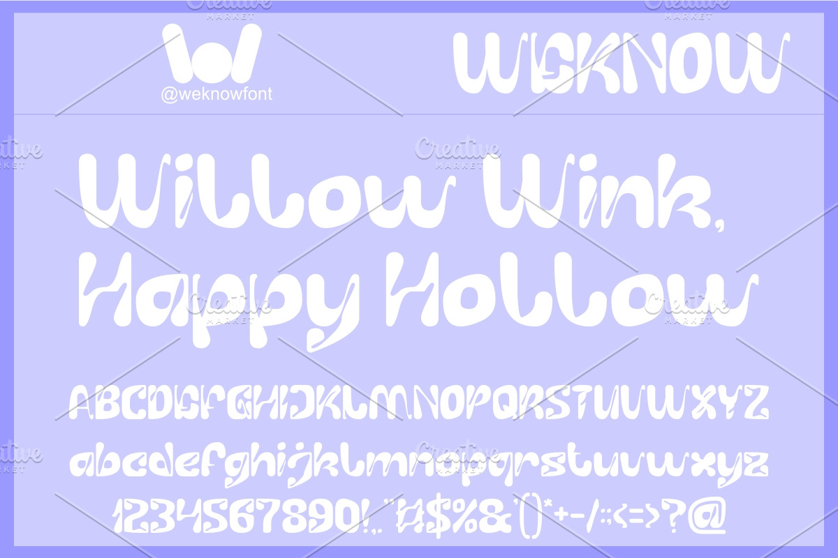 Whisper Heart font, a Handwritten Font by weknow (Photo 3 of 8)
