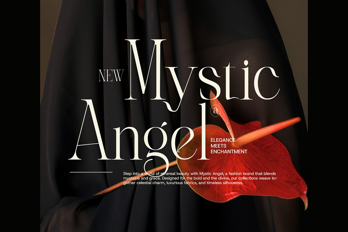 Angella Elegant Serif Font, a Serif Font by Perfectype (Photo 3 of 8)