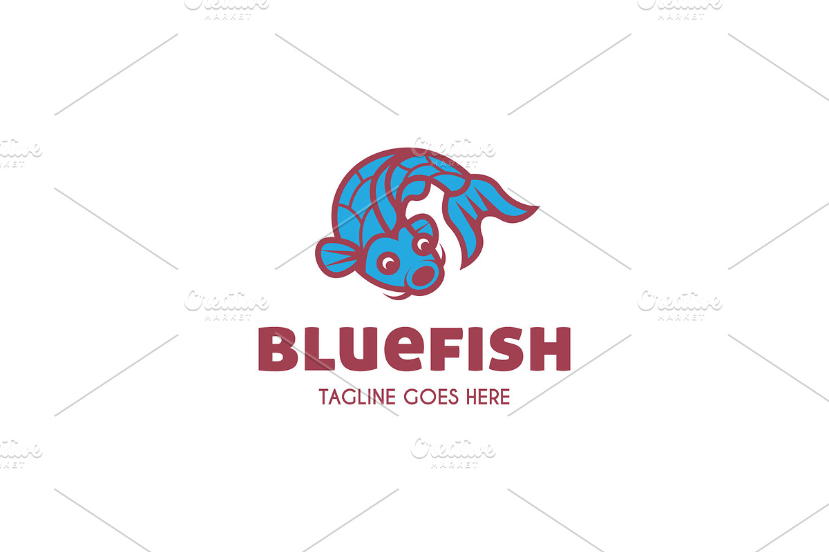 Blue Fish Logo, a Branding & Logo Template by ashenterprise (Photo 1 of 4)