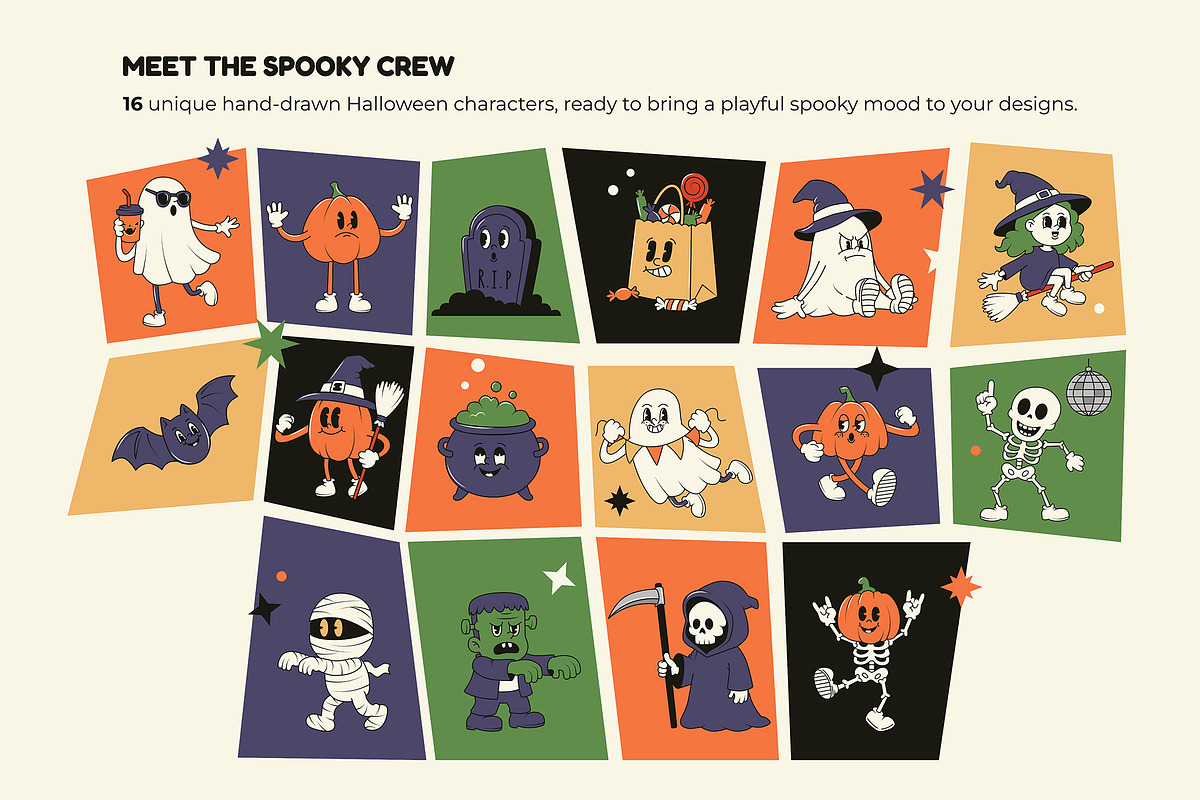 Spooky Season, a Seasonal Illustration by VectorBird (Photo 2 of 5)