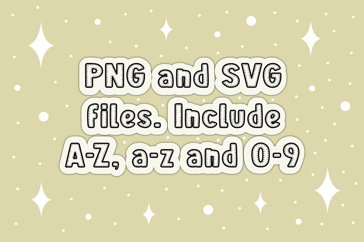 Bronya Sewy OTF PNG SVG, a Symbol Font by DREAMs Soul G. (Photo 4 of 4)