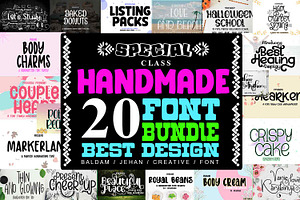 BULK BUNDLE 110 FONT INCLUDE