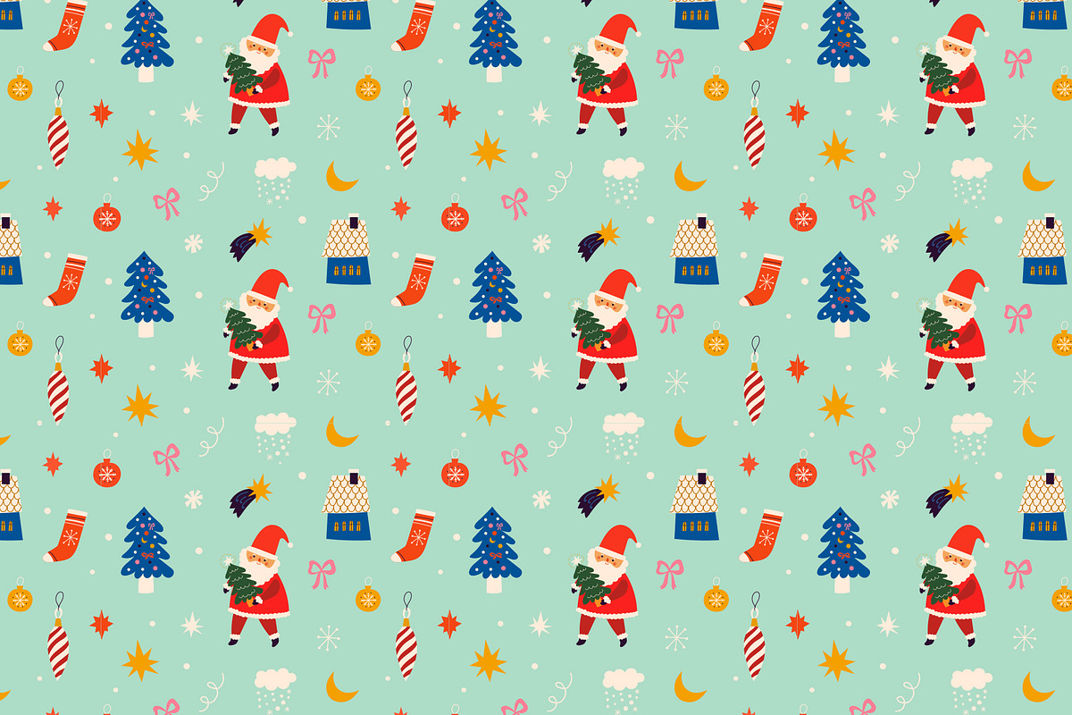 Cute Christmas collection, a Seasonal Illustration by MoleskoStudio (Photo 28 of 30)