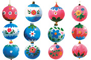 Christmas Baubles clipart, an Illustration by Designworld (Thumbnail 3 of 5)
