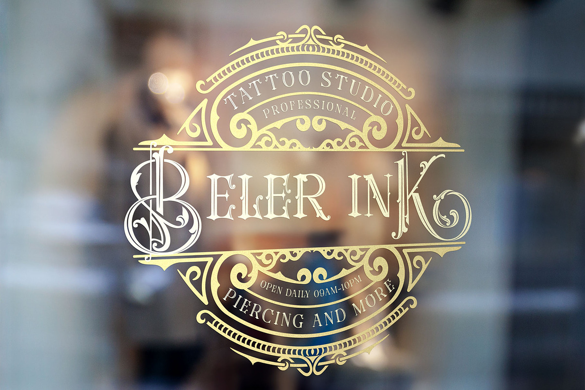 Rusty Store, a Blackletter Font by alit design (Photo 6 of 24)