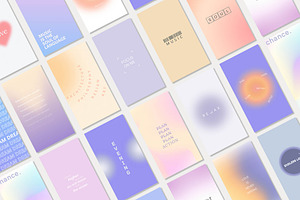 Instagram Gradient Template Canva