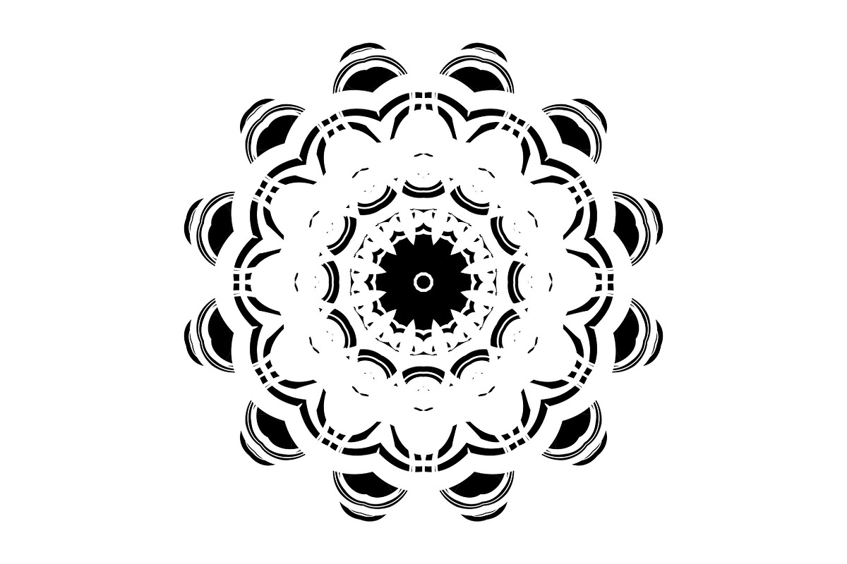 Elegant Mandala Line Art Collection, a Decorative Illustration by NJ Himel (Photo 90 of 101)
