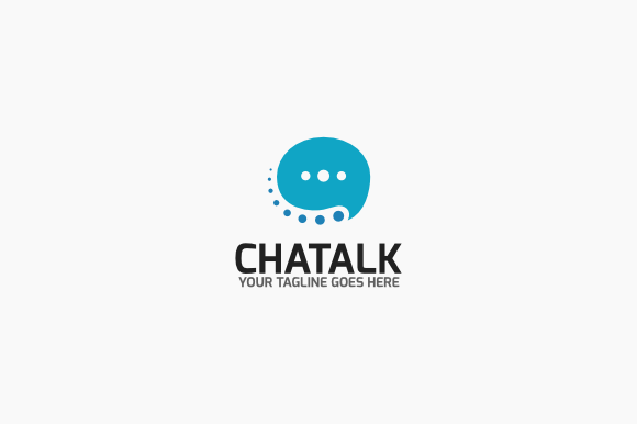 Chat Talk Logo, a Branding & Logo Template by graphicalcium