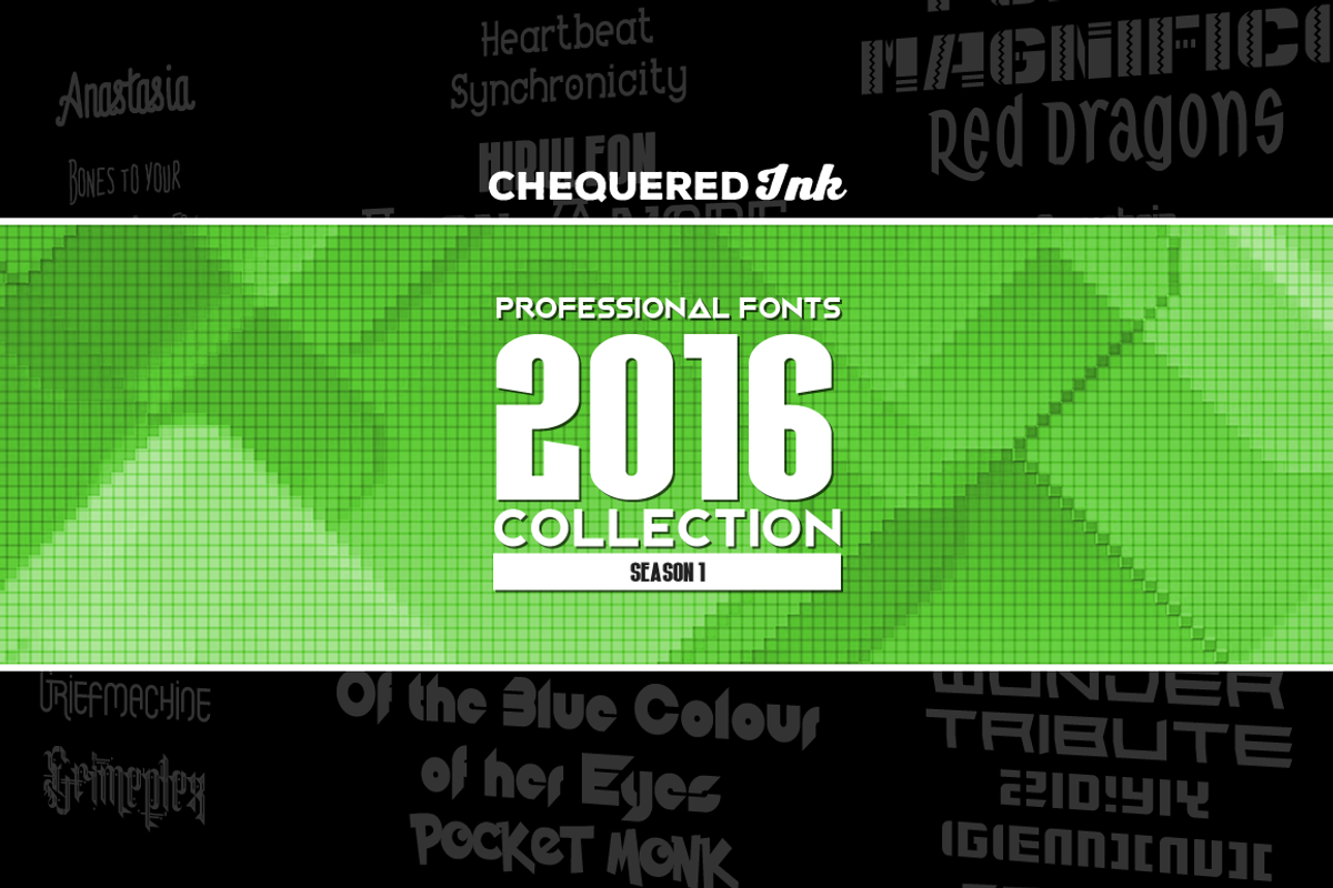 Professional Fonts 2016 Collection 1