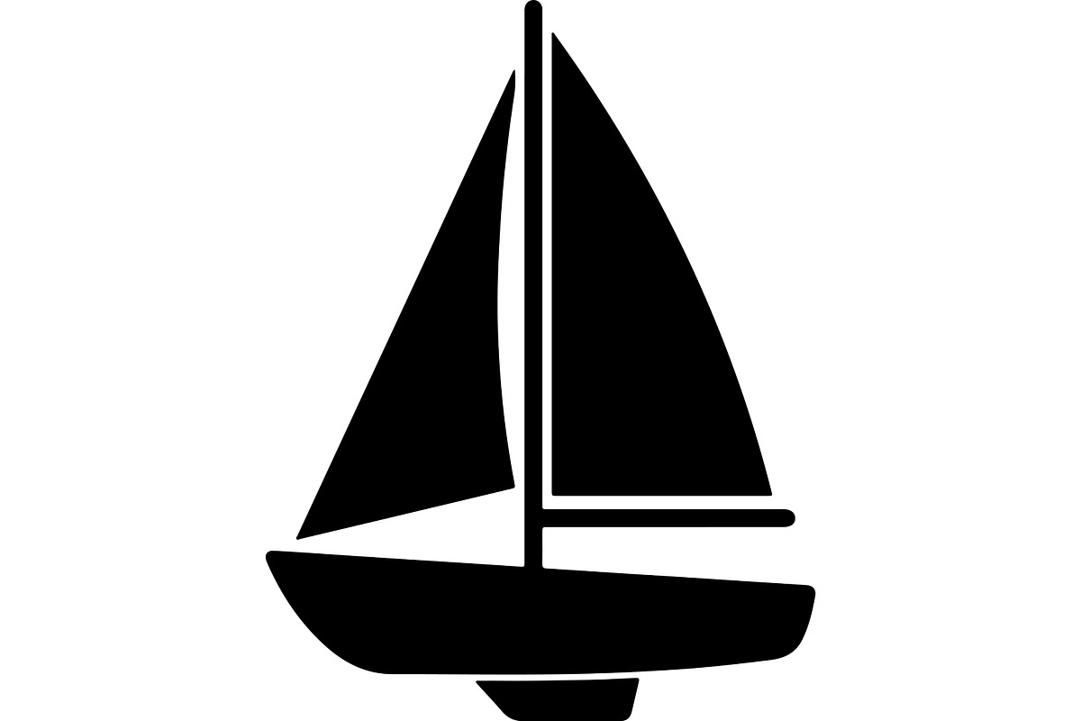 Sailboats and Sailing Yachts, a Transportation Illustration by jahid234 (Photo 10 of 13)