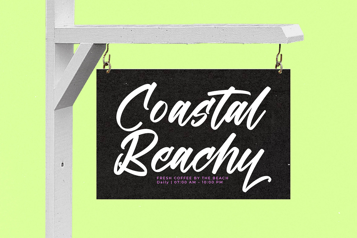 Theglath Bold Calligraphy Font, a Script Font by stylishtype.co (Photo 10 of 20)