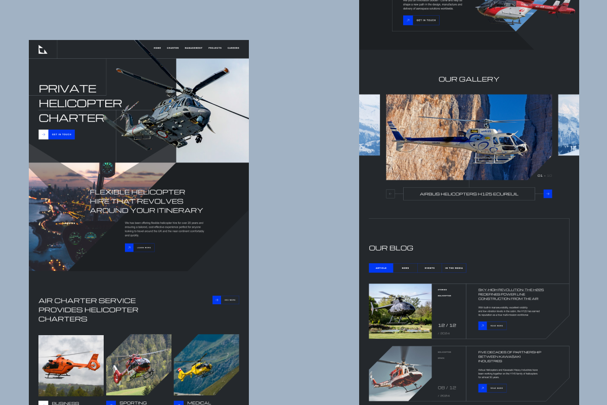 10 Figma Landing Page Templates, a Landing Page Template by zroch design (Photo 16 of 32)