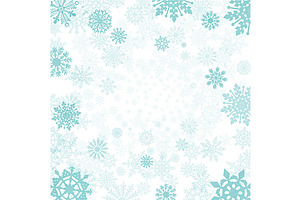 Christmas Snowflake Background