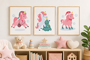 Christmas Animals Illustrations, a Seasonal Illustration by Anna Studio (Thumbnail 6 of 12)
