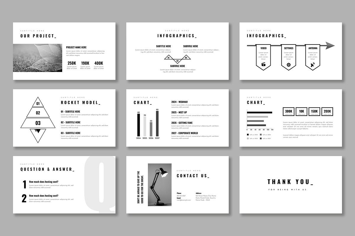 Business Presentation Template PPT, a Presentation Template by Mighty-Slide (Photo 5 of 5)