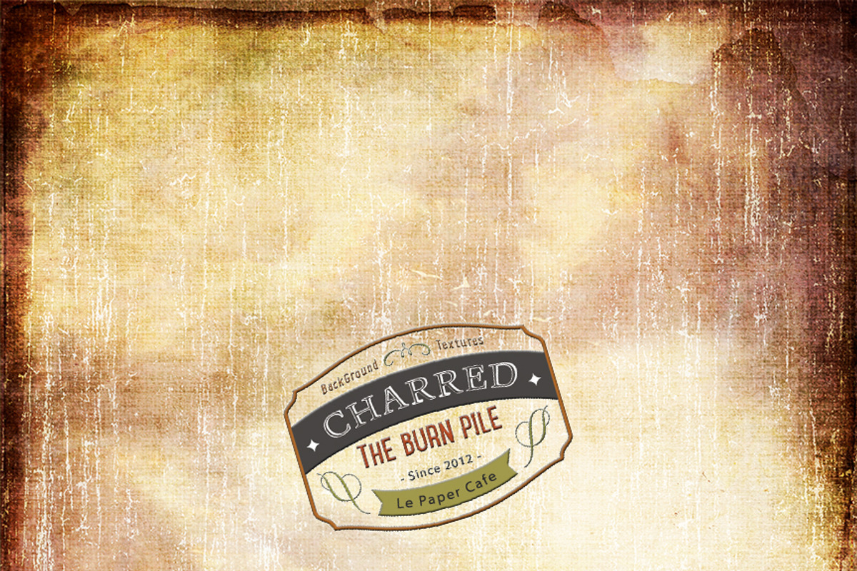 Grungy Burned Background Textures preview 5
